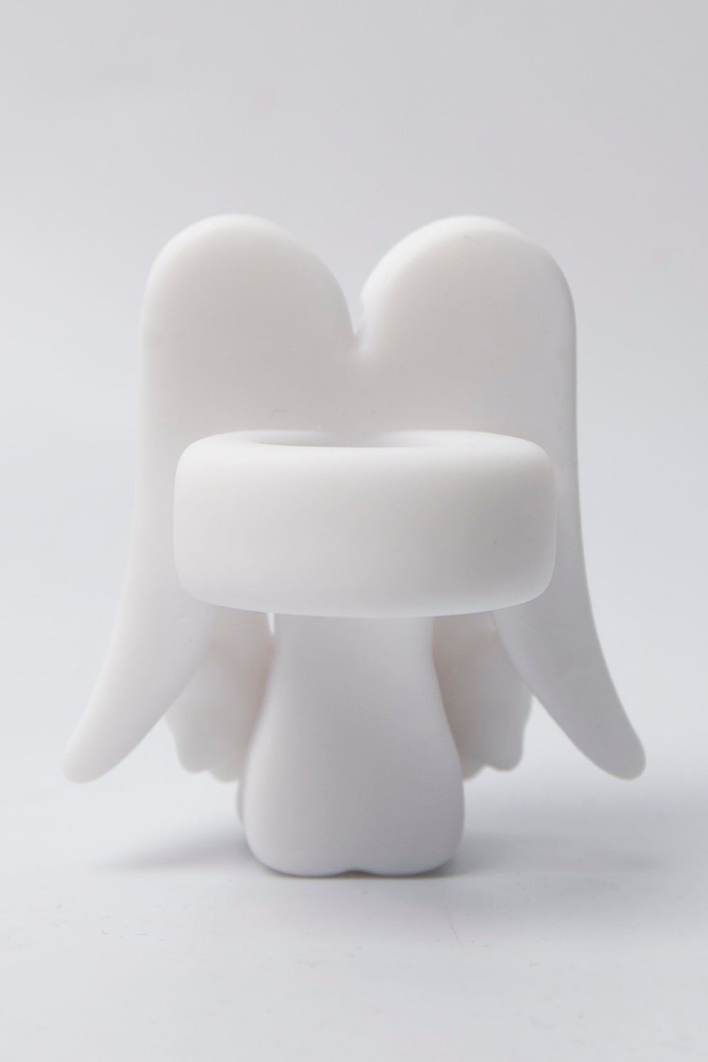 Star robot ring white 23