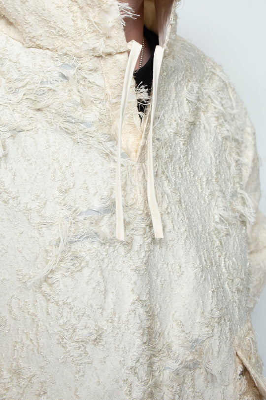Jacquard Anorak Ivory