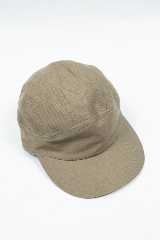 Summer corduroy Camp  Cap Olive