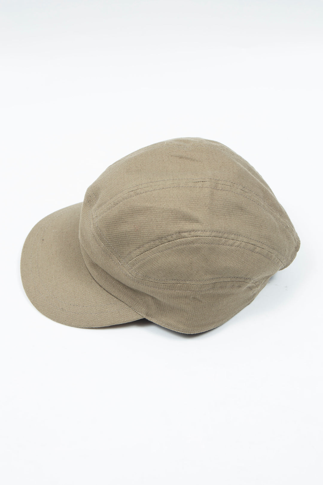 Summer corduroy Camp  Cap Olive