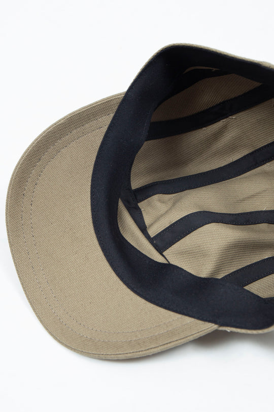 Summer corduroy Camp  Cap Olive
