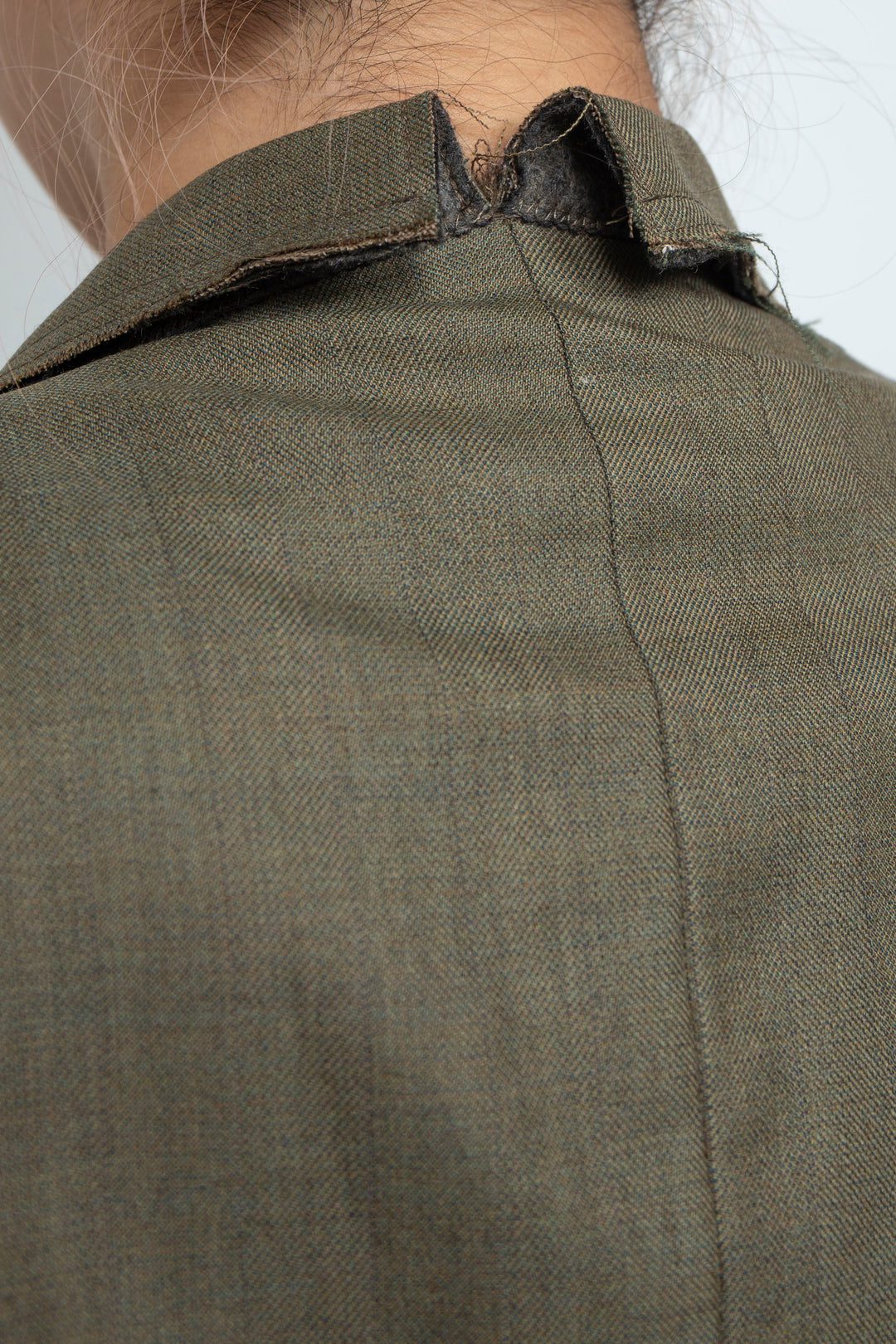 WRAPPED BELT TAILORED JACKET