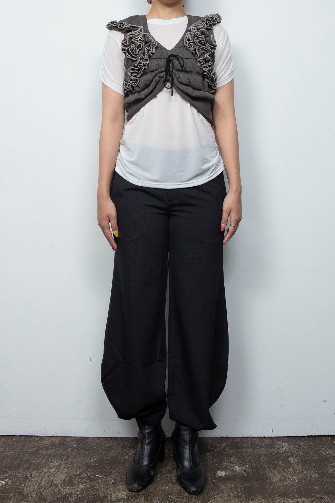 Knit TOPS Brown