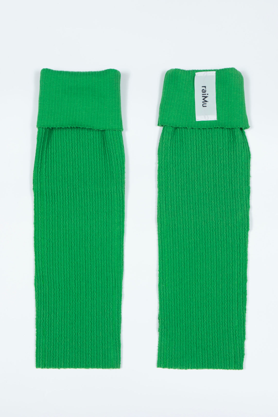 Rib Knit Arm Cover Green