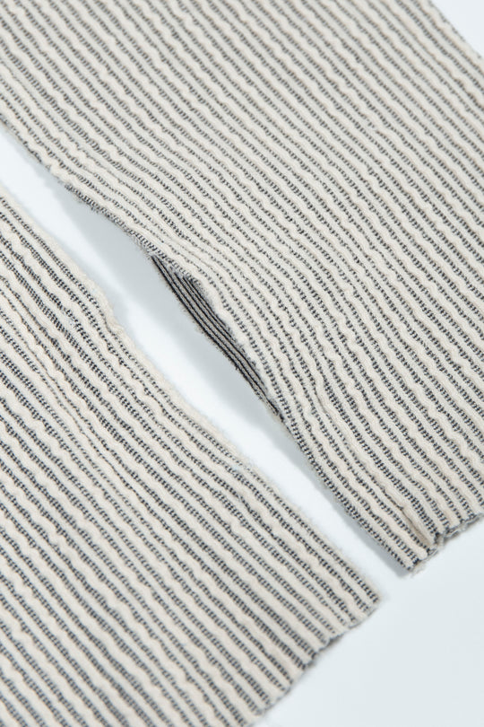 Rib Knit Arm Cover White