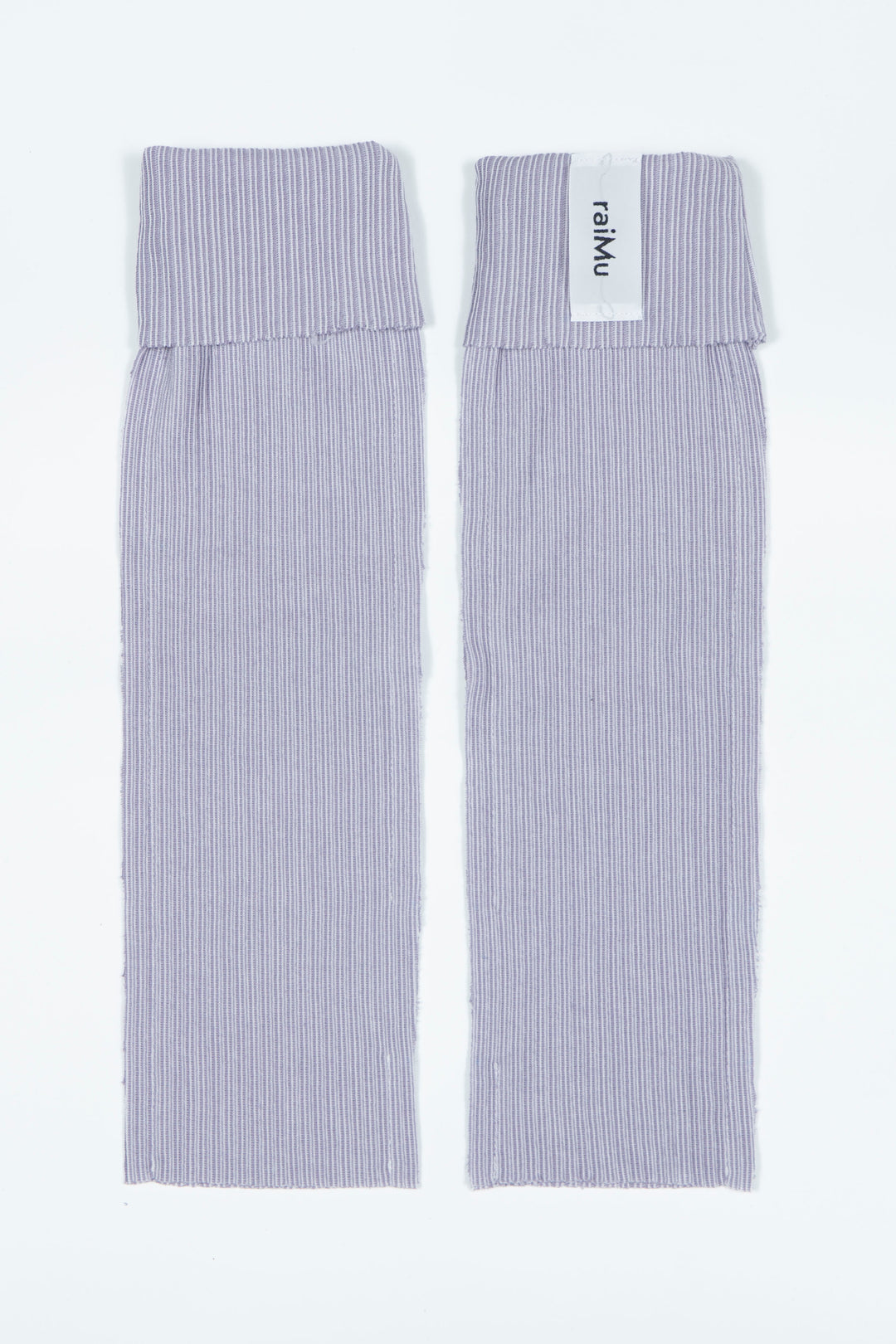 Rib Knit Arm Cover Purple