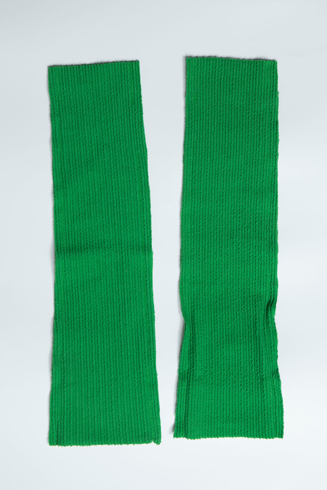Rib Knit Arm Cover Green