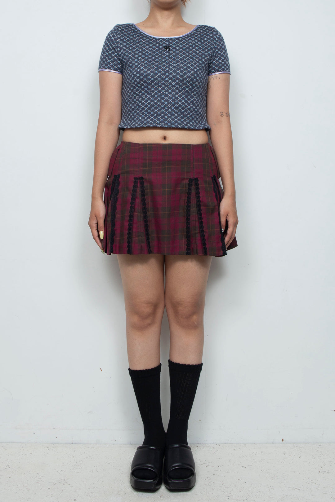 95CropTOP - NAVY