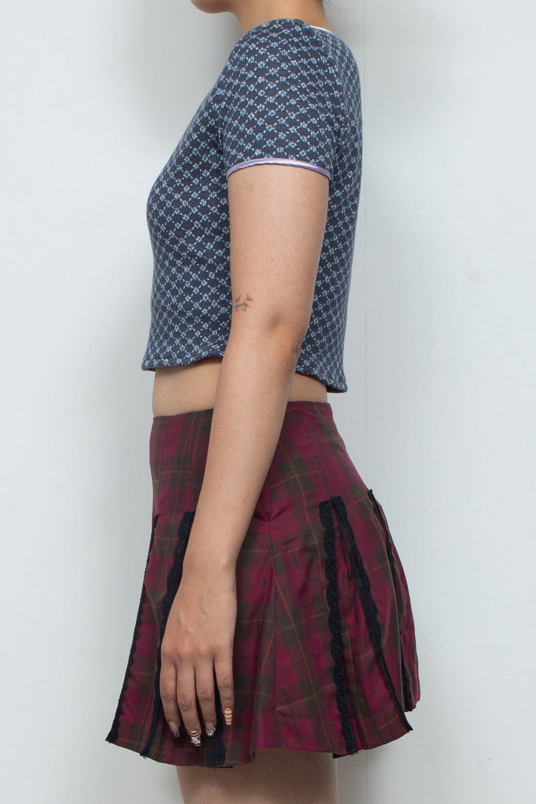 95CropTOP - NAVY