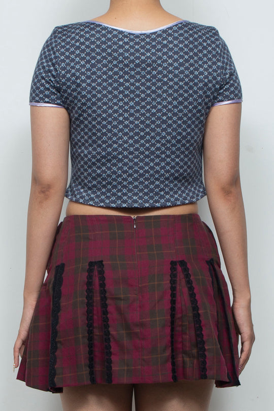 95CropTOP - NAVY