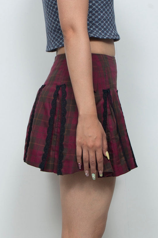 Very Short Skirt Red