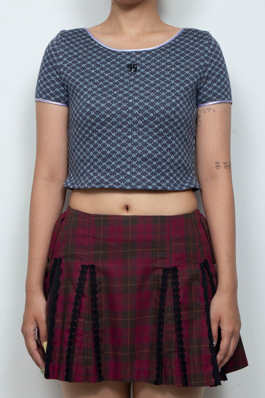 95CropTOP - NAVY