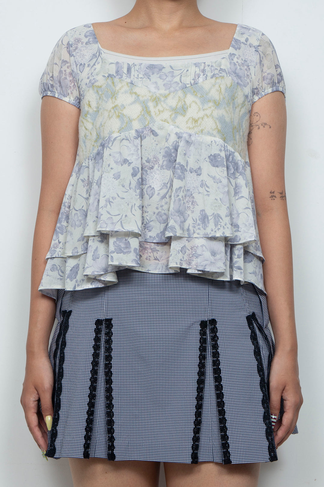 Very Short Skirt Blue