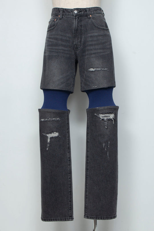 RE Rib Knit Bottoms 0014
