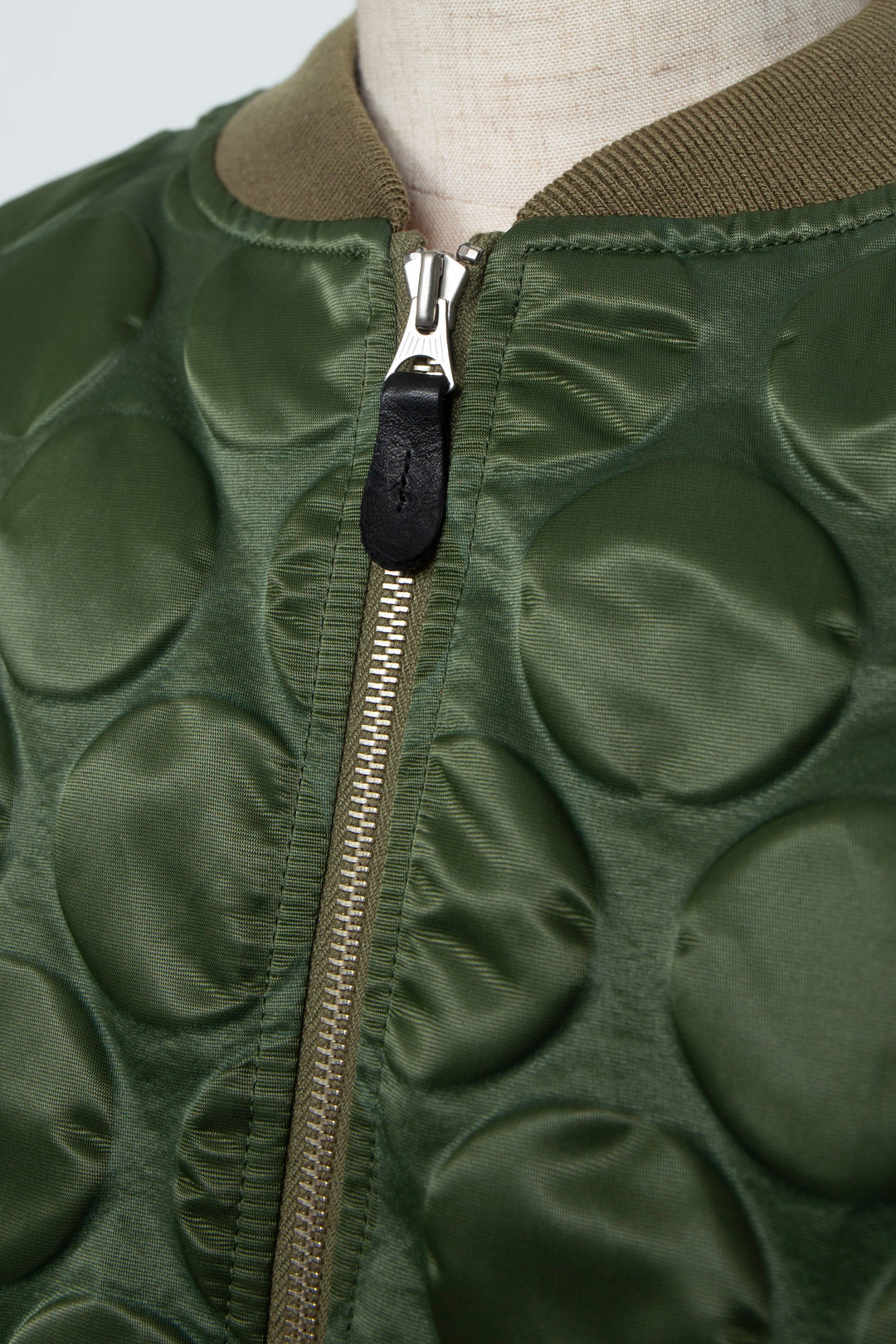 Rib Knit MA-1 Khaki