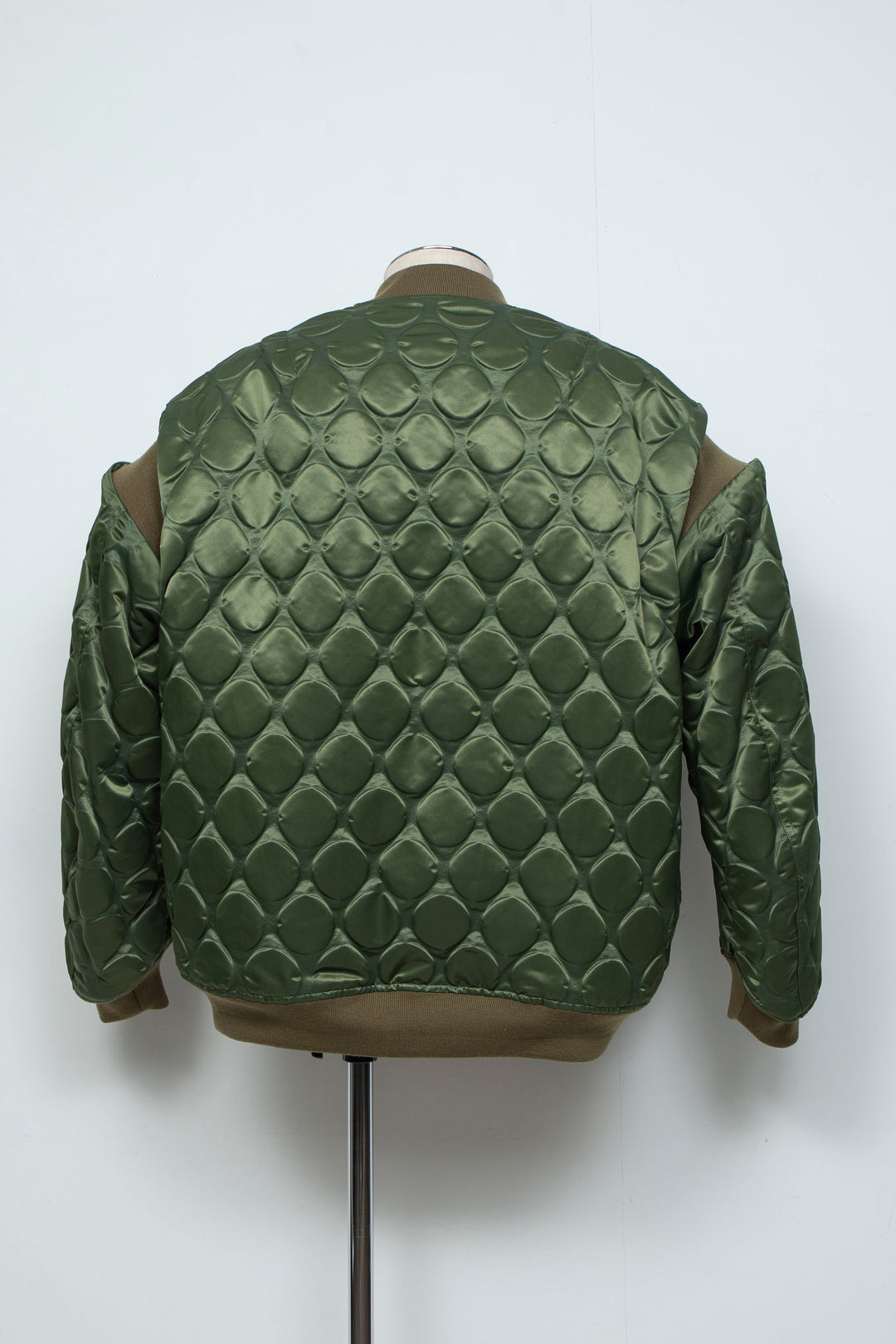 Rib Knit MA-1 Khaki