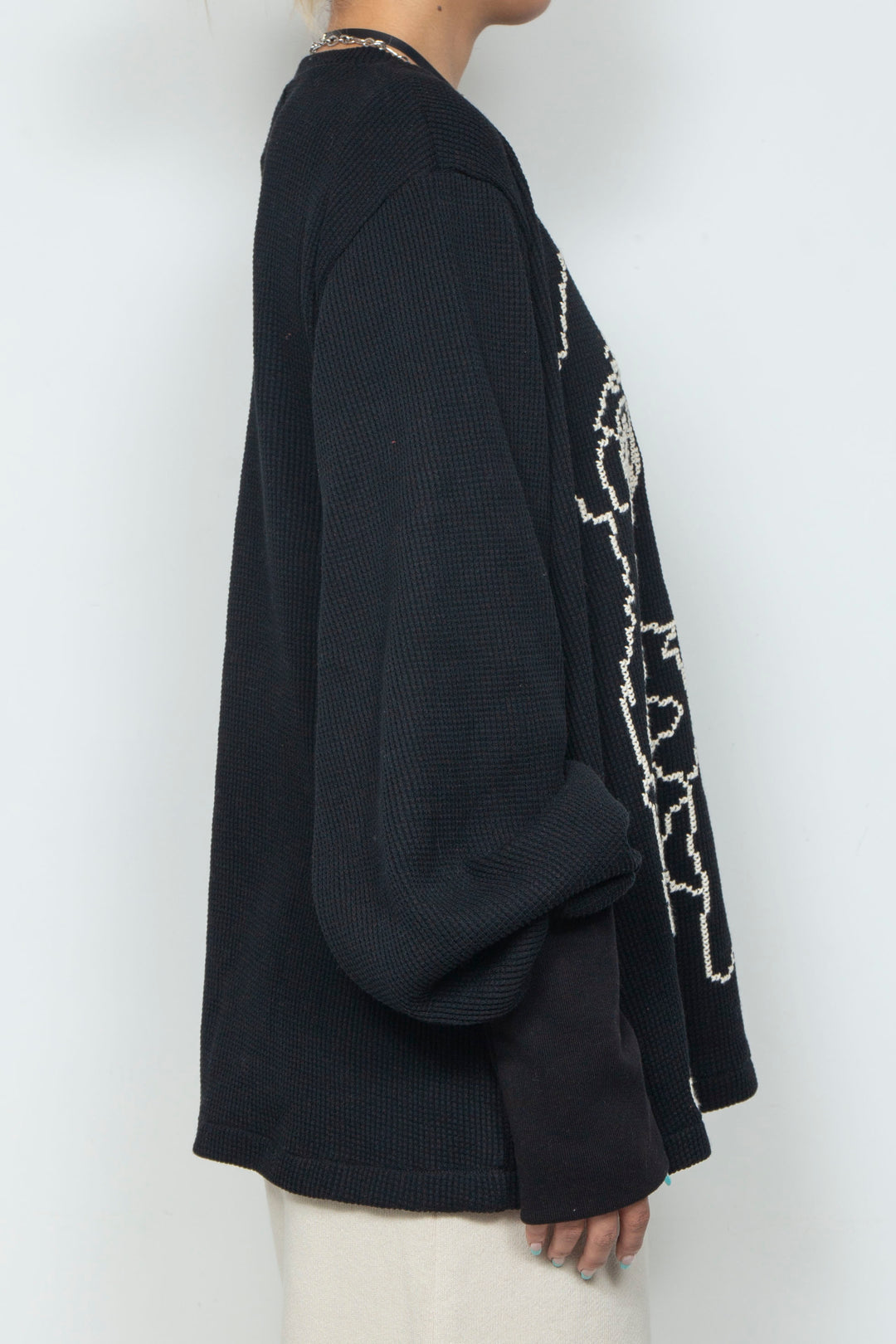 PIXEL PULLOVER [DOROTHY] BLACK