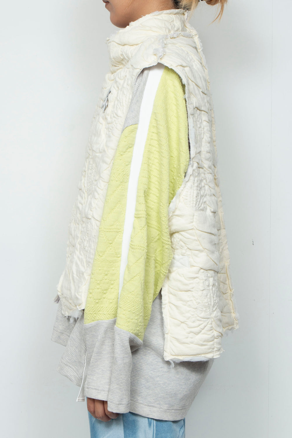Anacro Vest (Record Ivory/Pink)