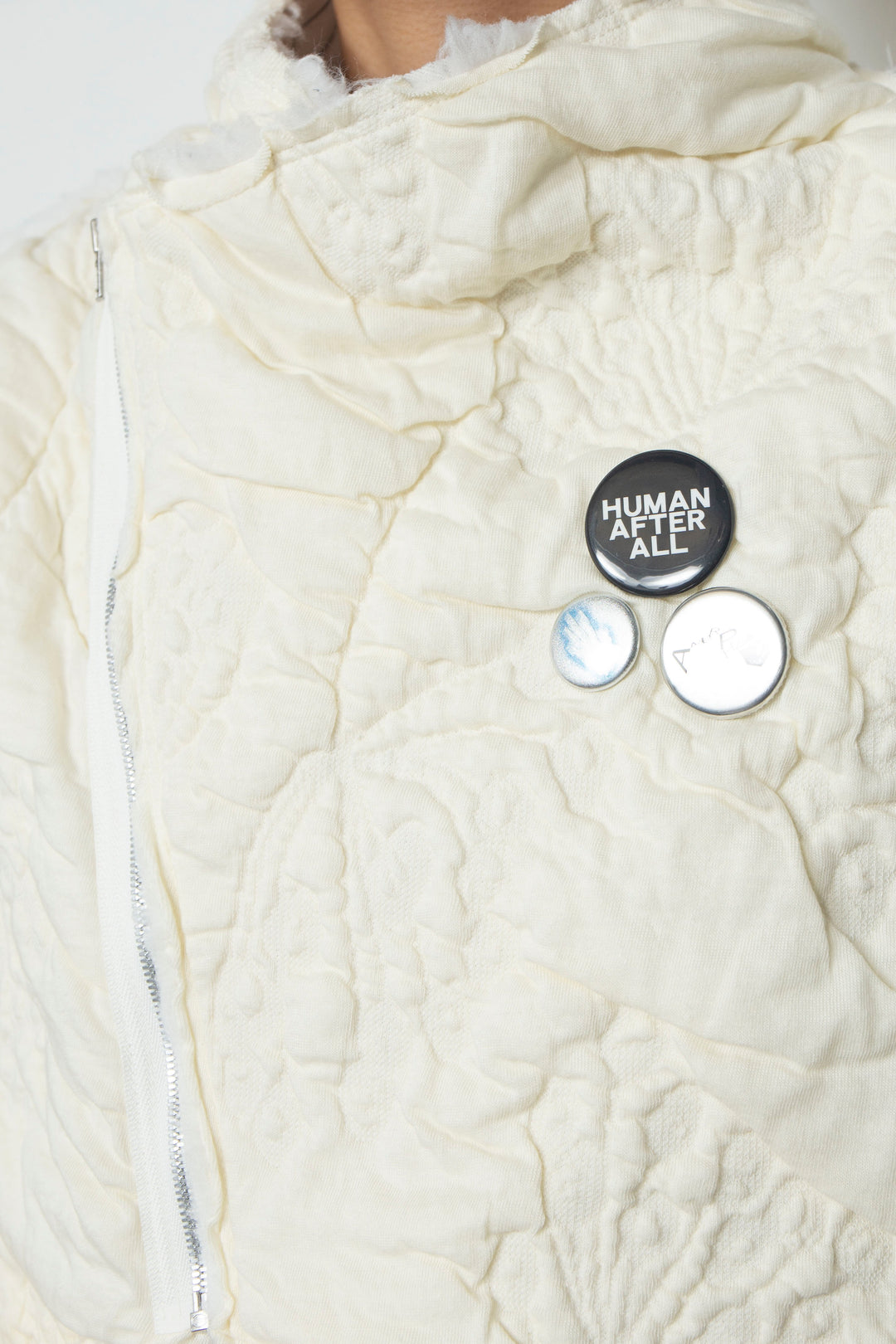 Anacro Vest (Record Ivory/Pink)