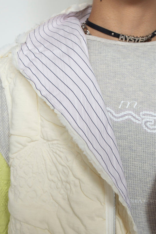 Anacro Vest (Record Ivory/Pink)