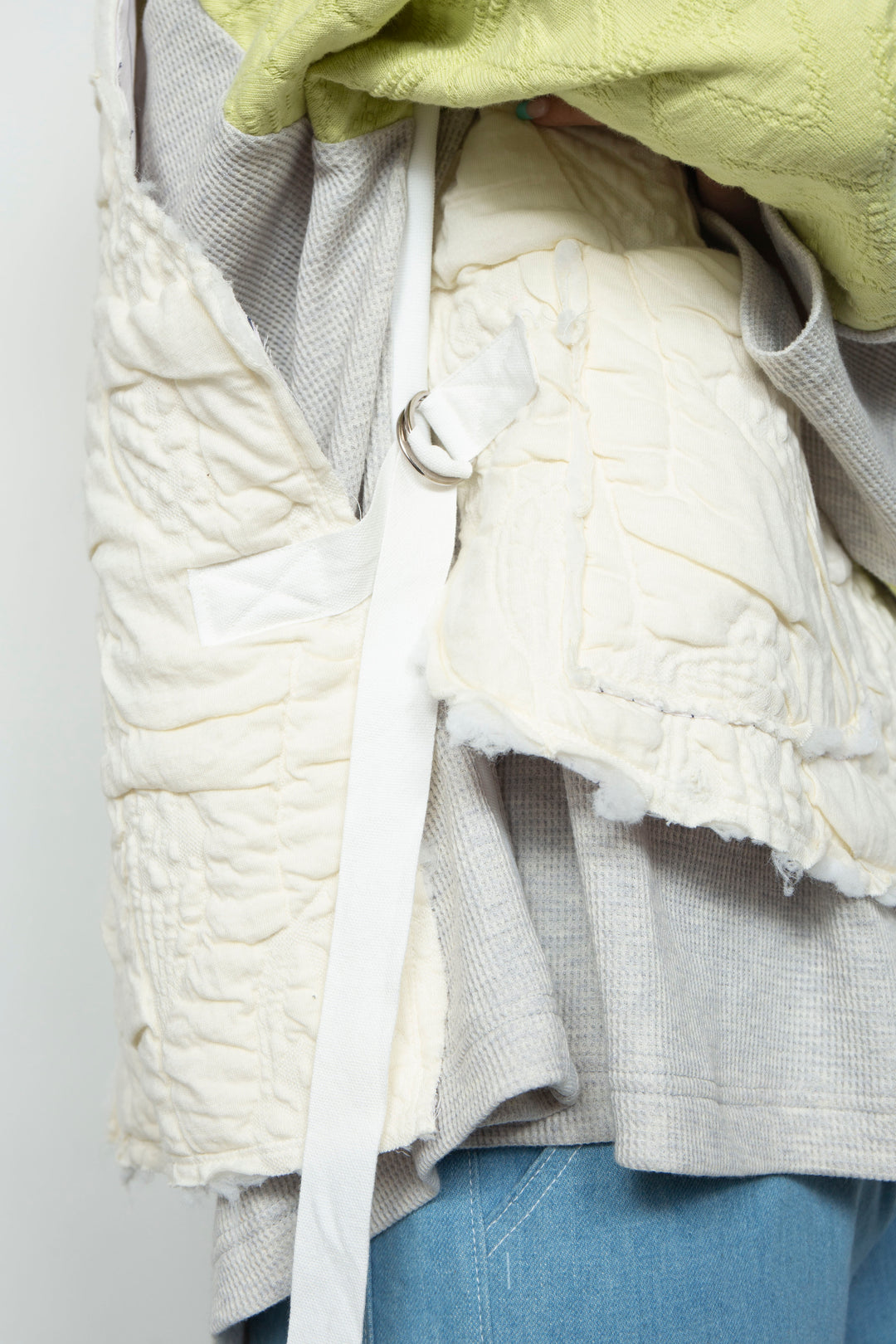 Anacro Vest (Record Ivory/Pink)