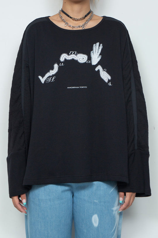 Parietal Long Sleeve (Mesolithic Black)