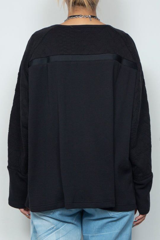 Parietal Long Sleeve (Mesolithic Black)