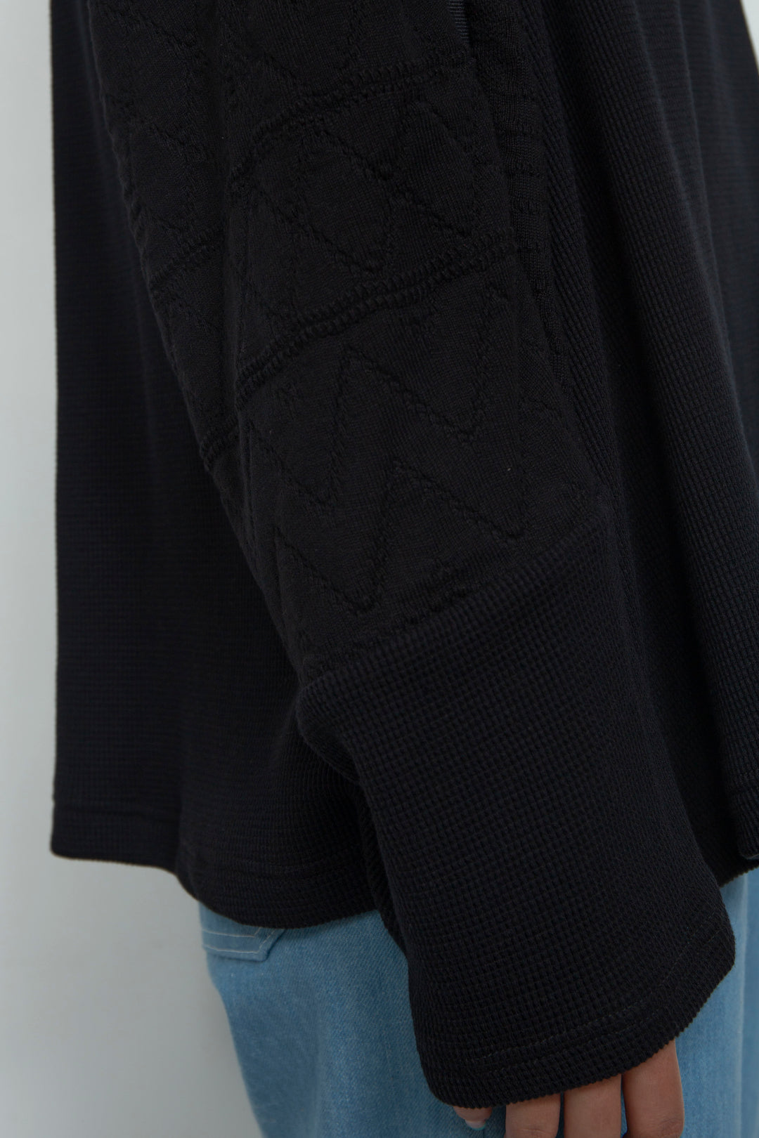 Parietal Long Sleeve (Mesolithic Black)