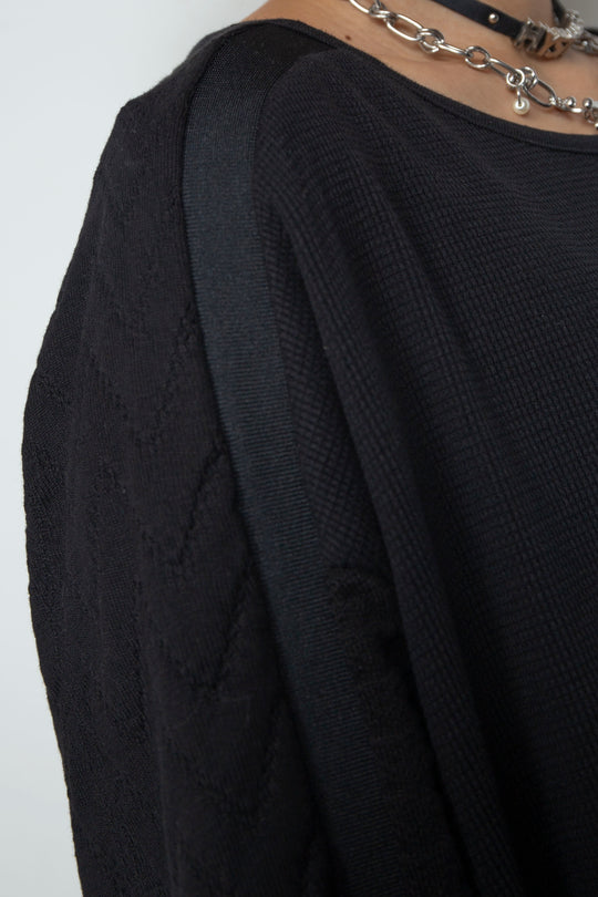 Parietal Long Sleeve (Mesolithic Black)