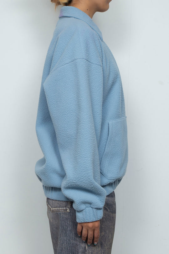 FLEECE BLOUSON BLUE