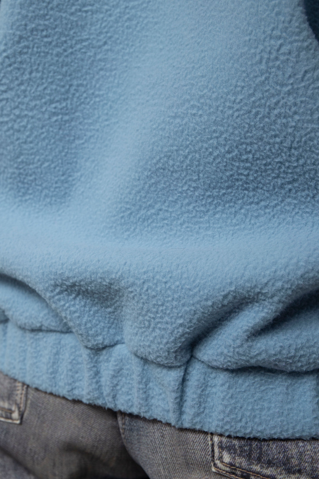 FLEECE BLOUSON BLUE