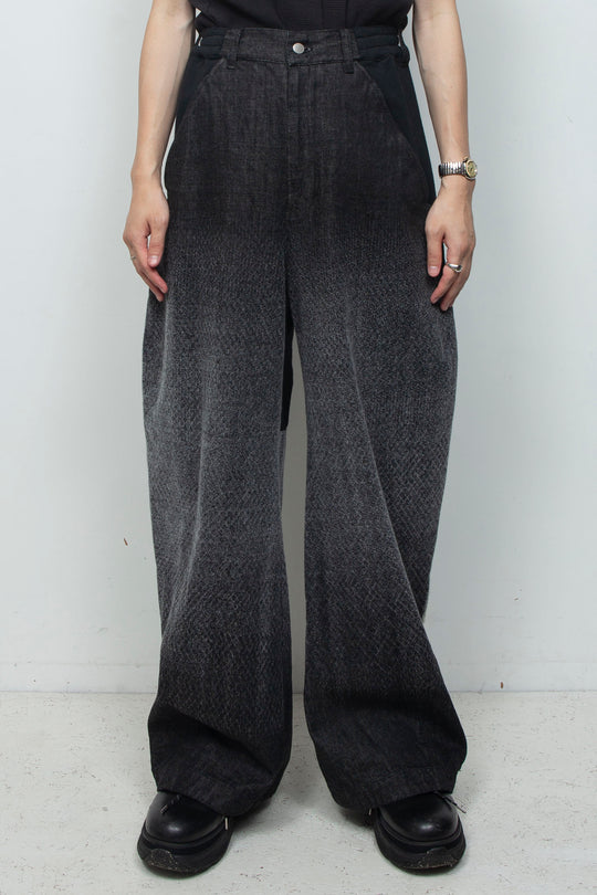LB26AW-PT10-NDD BLACK DENIM