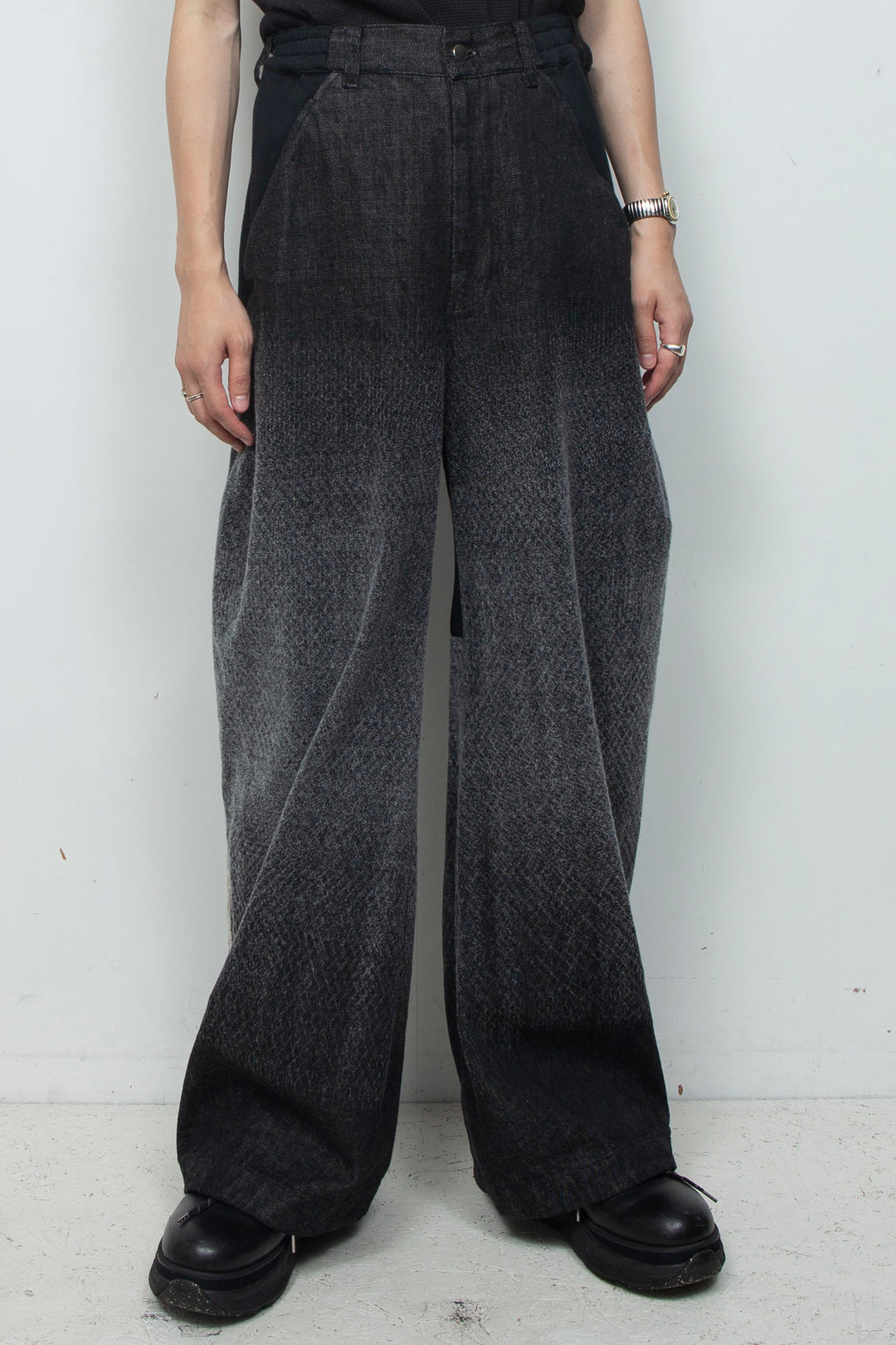 LB26AW-PT10-NDD BLACK DENIM