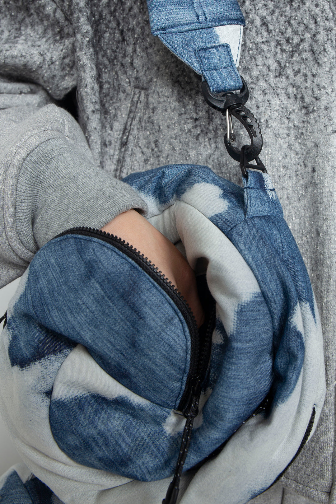 LB26AW-BAG01-MORB INDIGO BLEACHED