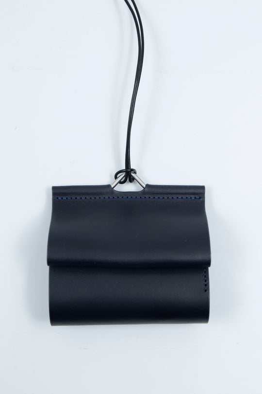 MINI WALLET Navy / LOOP brass