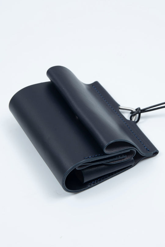 MINI WALLET Navy / LOOP brass