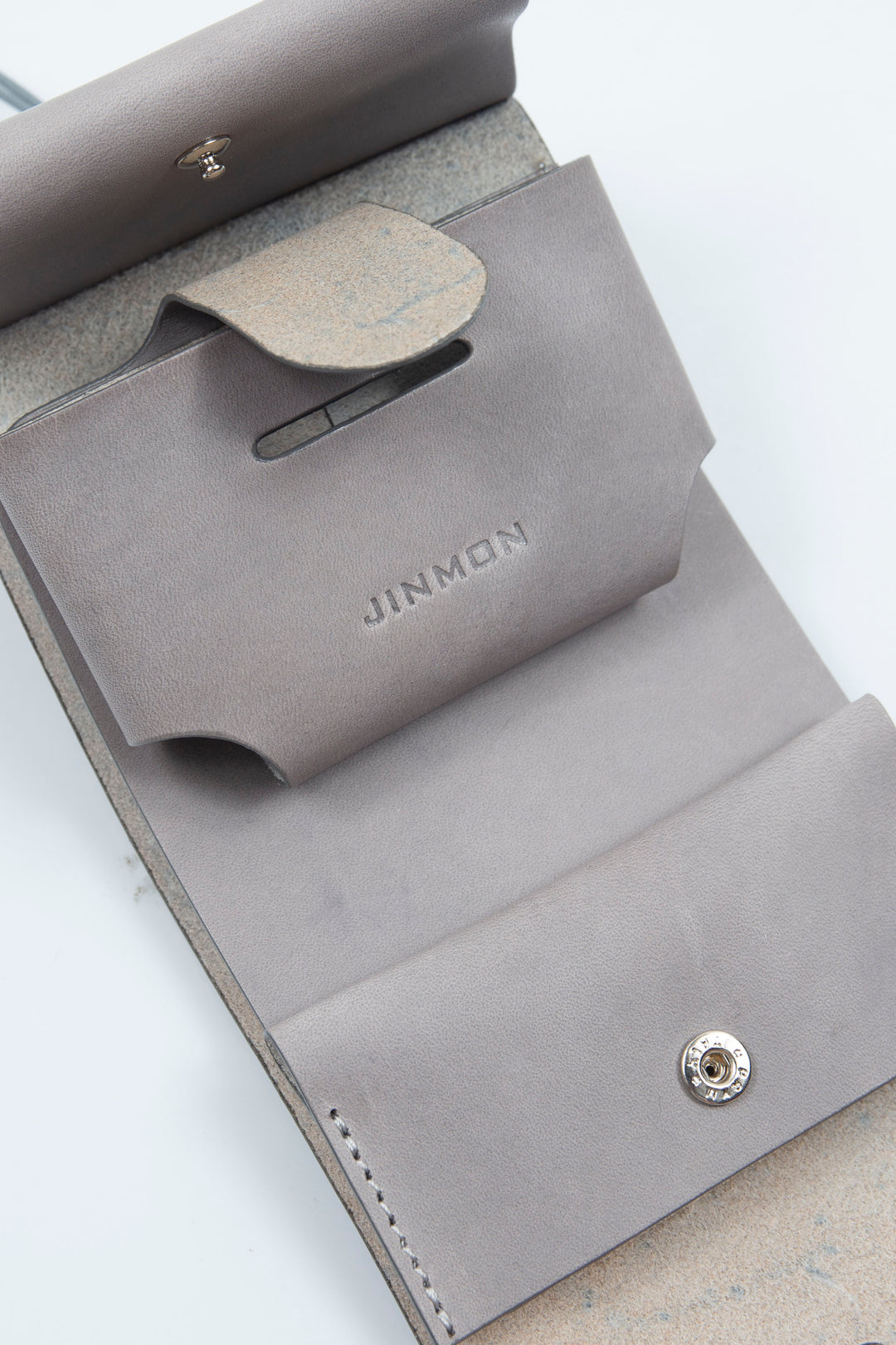 MINI WALLET Stone / LOOP brass
