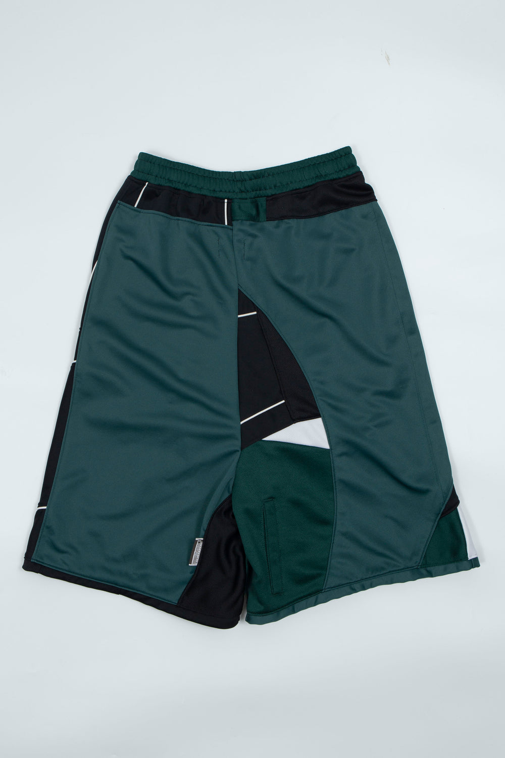 Baggy Shorts Green x Black
