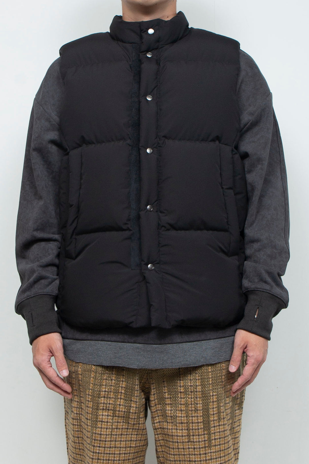 "SPRINGFIELD" Water-repellent Down Vest Black