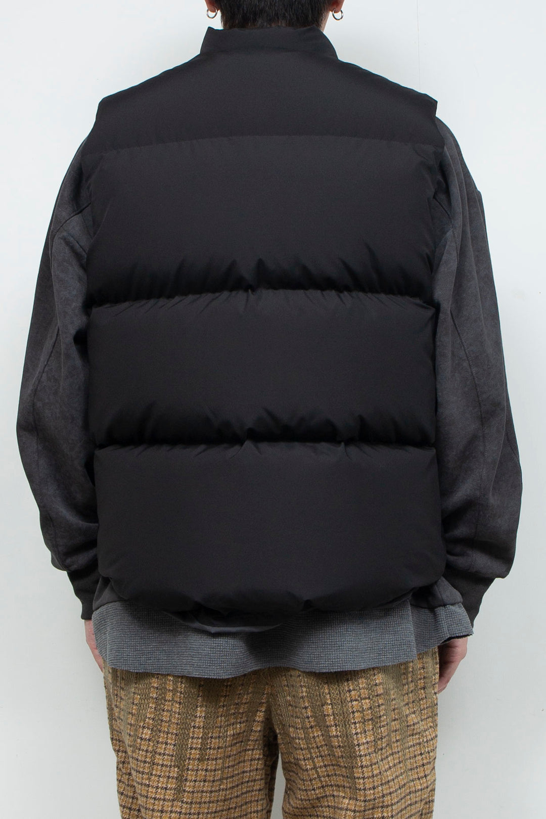 "SPRINGFIELD" Water-repellent Down Vest Black