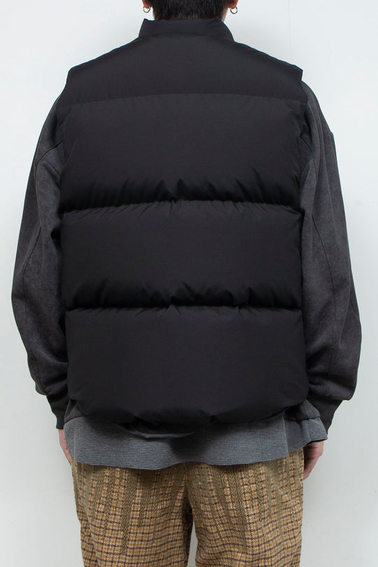 "SPRINGFIELD" Water-repellent Down Vest Black