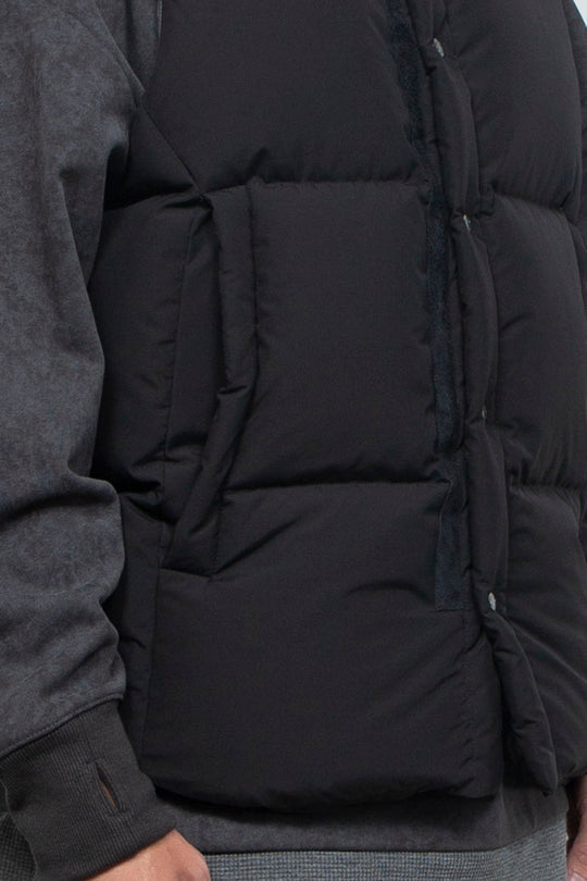 "SPRINGFIELD" Water-repellent Down Vest Black