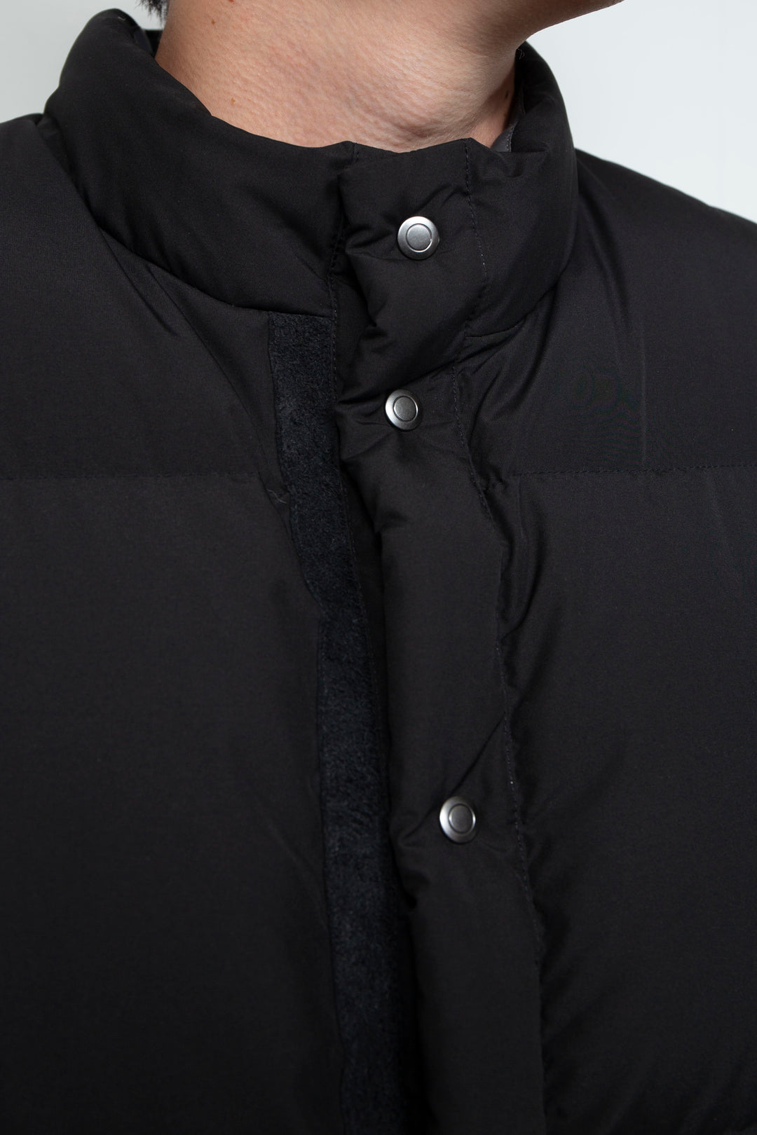 "SPRINGFIELD" Water-repellent Down Vest Black