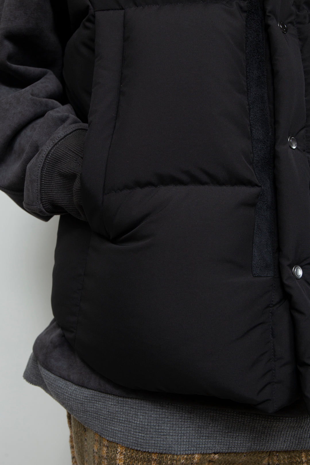 "SPRINGFIELD" Water-repellent Down Vest Black