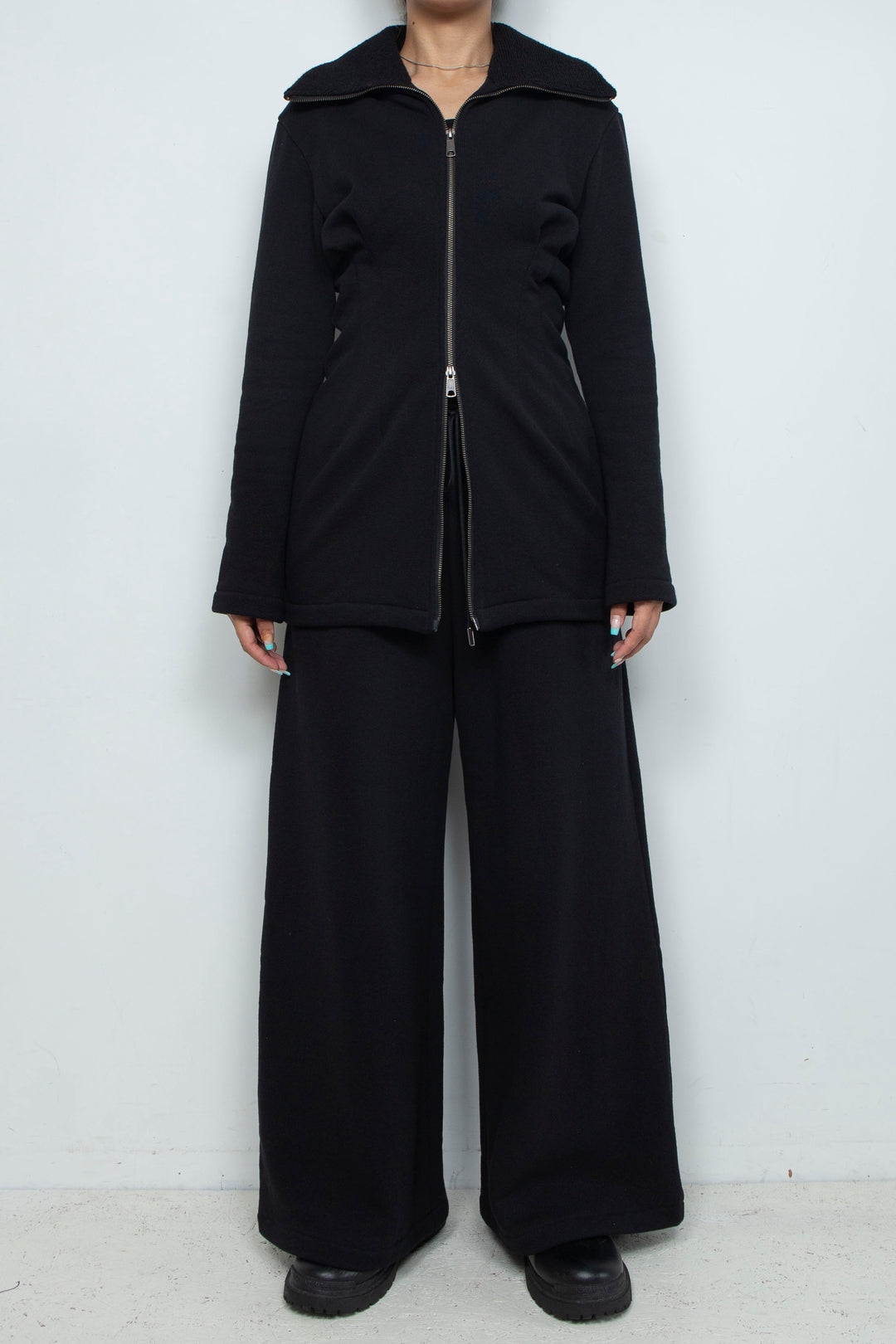 DRAWSTRING KNIT PANTS [DEFAULT] BLACK
