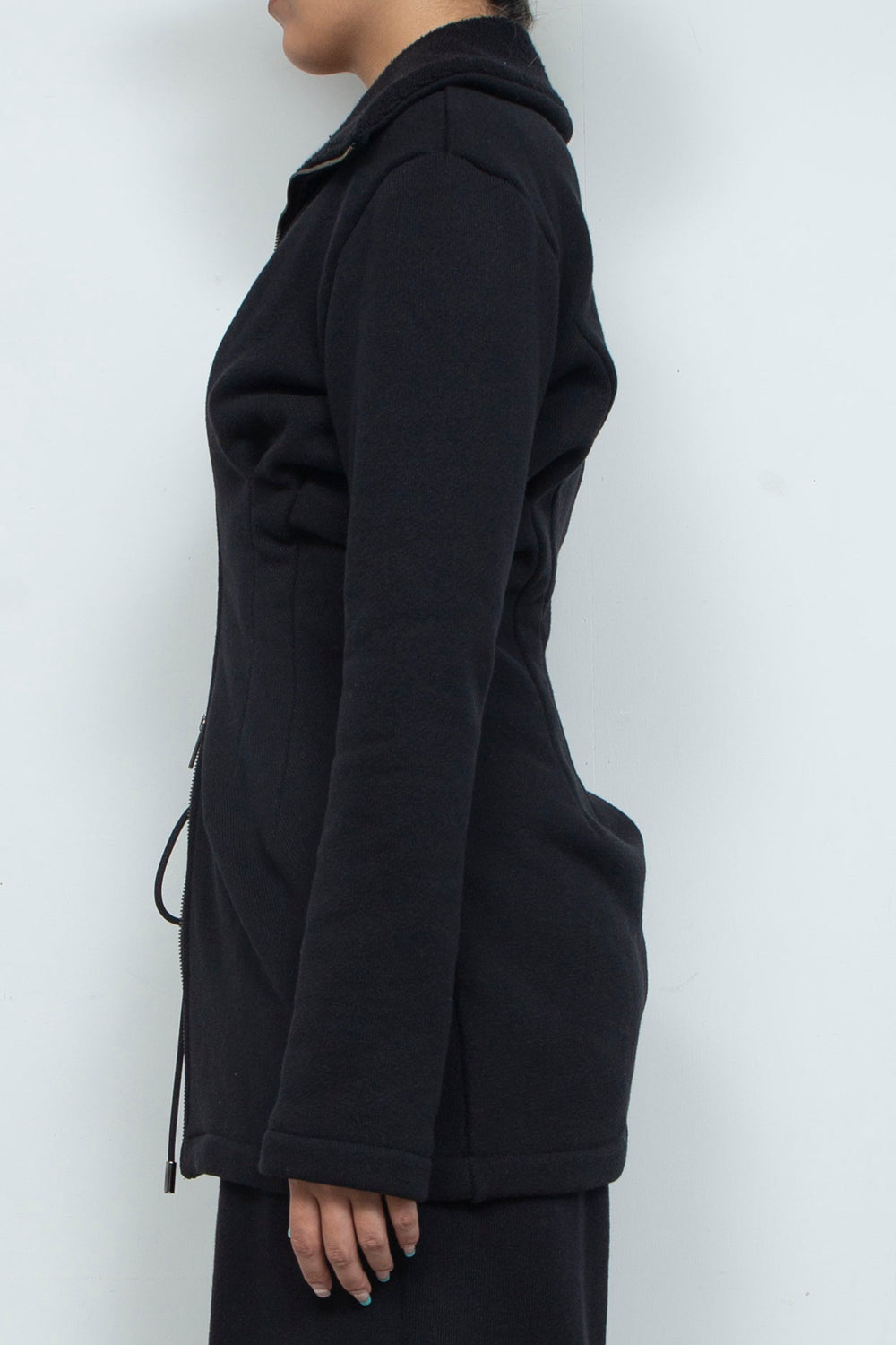 RIB CAGE KNIT TOP [DEFAULT] BLACK
