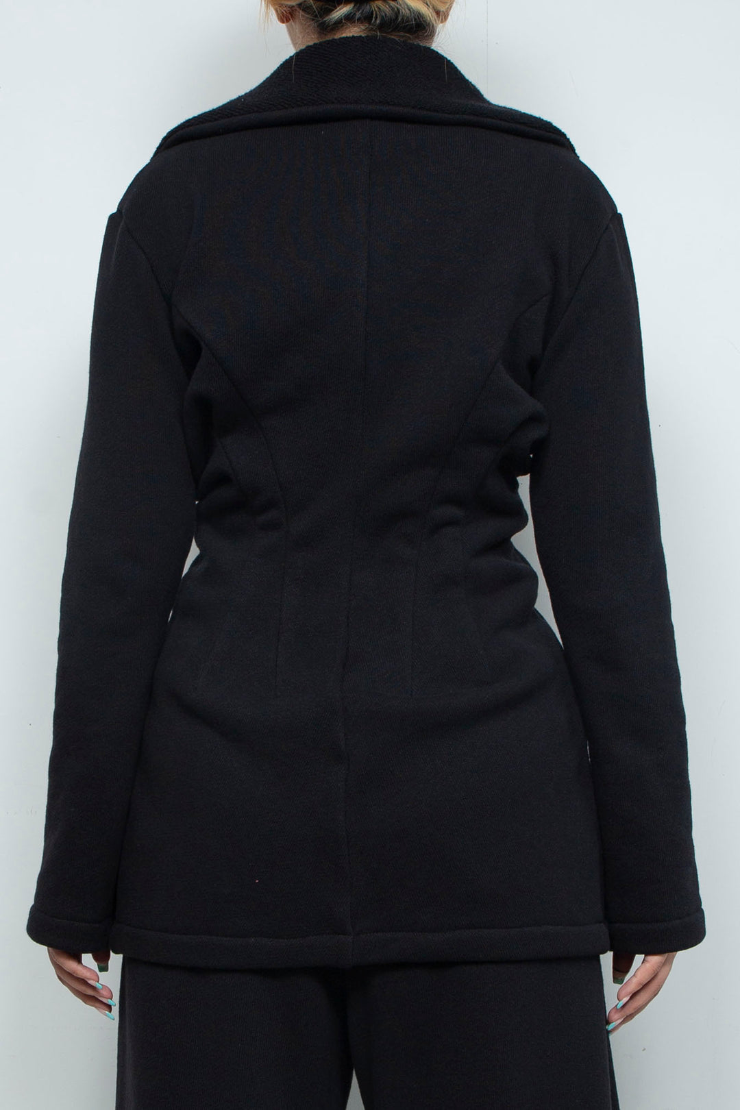 RIB CAGE KNIT TOP [DEFAULT] BLACK