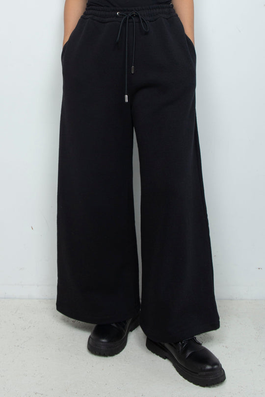 DRAWSTRING KNIT PANTS [DEFAULT] BLACK