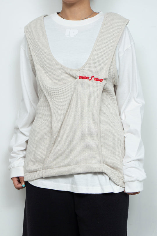 PIXEL TANK imperfect blue