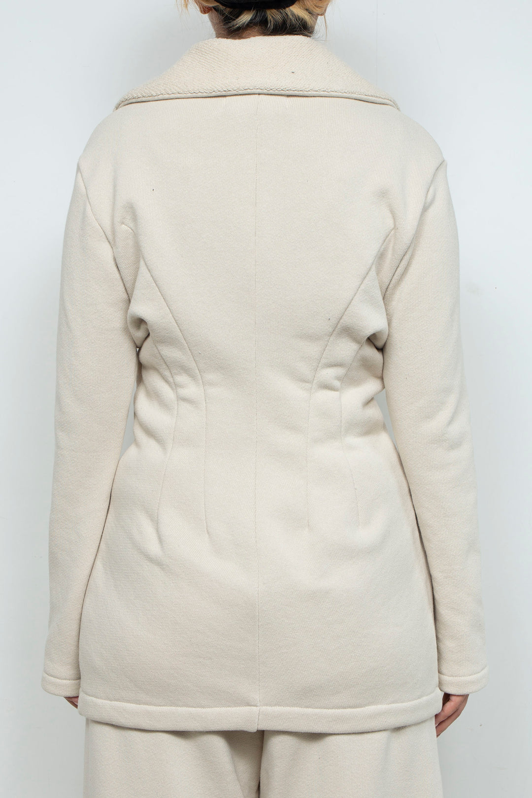 RIB CAGE KNIT TOP [DEFAULT] WHITE